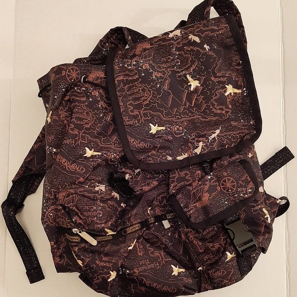 Lesportsac Disney Tinkerbell Large Backpack - Picture 1 of 6